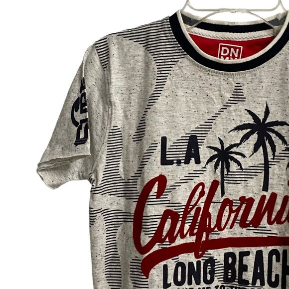 DNMX L.A. California Long Beach T-Shirt Kids Size 11-12 yrs Surf Short Sleeve - Picture 2 of 10